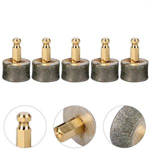 Vêtements de chien 5pcs Nail Grinder Astuce de remplacement Meulage de rechange professionnel pour et outil de toilettage de griffe électrique de chat