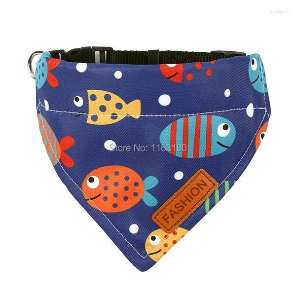 Ropa para perros 600 PC/Lot Fashion Fashion Water Pet Bandana Cat Tark Tecklefief Product