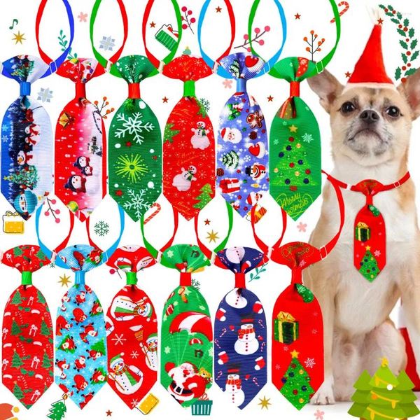 Appareils pour chiens 60pcs Noël chiens ACCESSOIRES PET