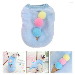 Accesorios de ropa para perros perros pequeños chaleco de gato accesorio de mascotas suéter xs adorable ropa de vestuario cálido