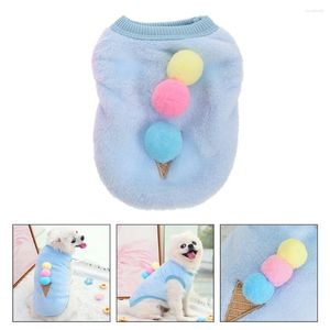 Hondenkledingaccessoires Kleine honden Cat Vest Pet Accessoire Sweater Xs Schattige warme kostuumkleding