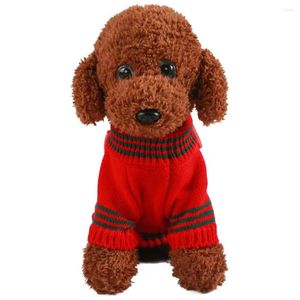 Chien vêtements acrylique chat pull chaud doux tricoté chiens chats vêtements confortable Costume vêtements automne hiver produits pour animaux de compagnie