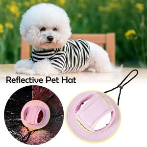 Appareils pour chiens ajusté Pet Pet Confortable Élégant avec corde Chapeaux fonctionnels pour aventures en plein air Réflexion