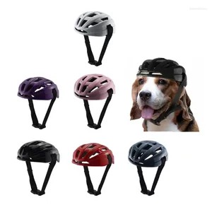 Appareils pour chiens Sécurité réglable Cap de compagnie Casques ABS Fashion protège l'élimination des motos Protections de Sun Sun Rain Protections