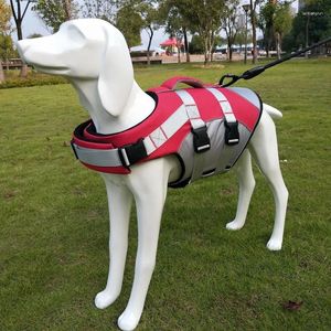 Hondenkleding Verstelbare veiligheidsdienst Vest Pet voor buitenactiviteiten Wandelen