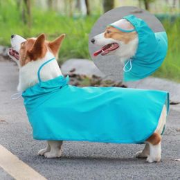 Hondenkleding all-inclusive pu hoody puppy kleding waterdichte huisdier regenjas benodigdheden regenjas