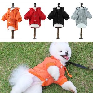 Dog Apparel All Seasons Pet Clothes voor Honden Overalls Jumpsuit Puppy Cat Kleding Jas Dikke Huisdieren Chihuahua