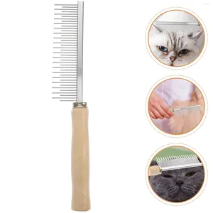 Vêtements pour chiens et chats, peigne de toilettage, brosse de démêlage pour animaux de compagnie, produits de beauté résistants à l'usure