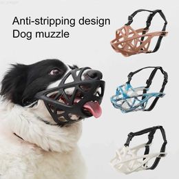 Vêtements pour chiens Anti-morsure résistant à l'usure pour animaux de compagnie Anti-aboiement museau garde-visage respirant sans BPA fournitures pour chiots accessoires pour chiens ropa para perros