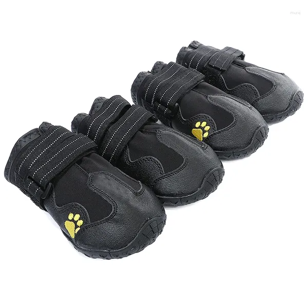 Ropa para perros Zapatos antideslizantes para mascotas Botas de lluvia impermeables Otoño Invierno Perros cálidos para pequeños medianos grandes Nieve reflectante