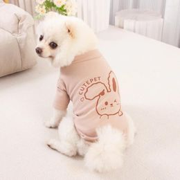 Hondenkleding Herfst en winter Huisdierenondergoed Kleding Warm basisvest Kat Kerst Katoenen kleding voor kleine honden