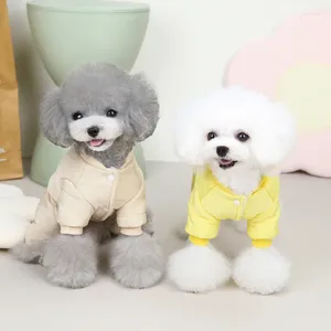 Vêtements pour chiens automne et hiver chaud mignon mignon à quatre pattes de coton de coton