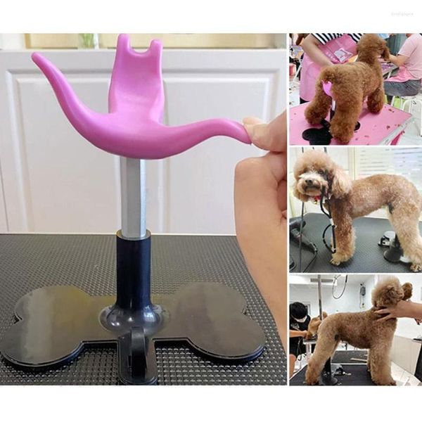 Vêtements pour chiens Support auxiliaire debout Échelle magique Toilettage pour animaux de compagnie Outils fixes Soins Petit banc Silicone souple