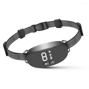 Collier anti-aboiement pour chien, rechargeable IP67, étanche, intelligent, haute sensibilité, empêche les erreurs de jugement pour les grands, moyens et petits chiens