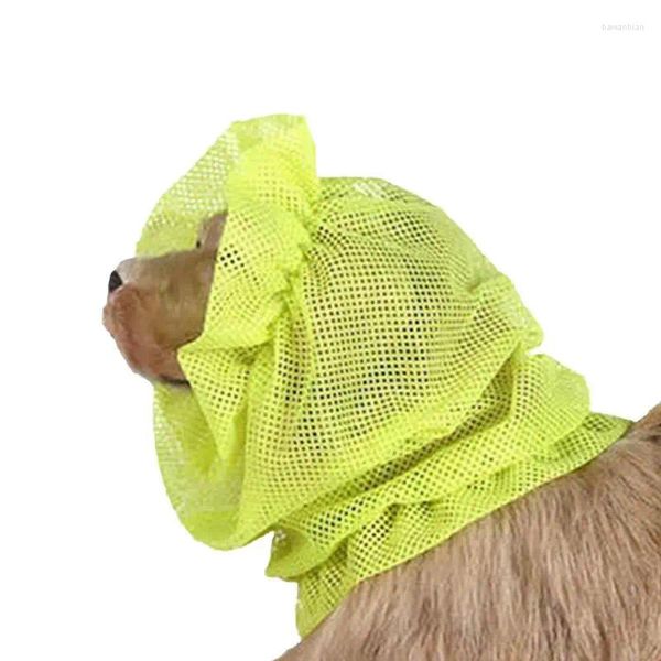Ropa de perro Cubiertas de orejas de ladridos envolvente de cancelación de ruido para orejas tranquilas Sombreros de protección Cubierta de mascotas Muff