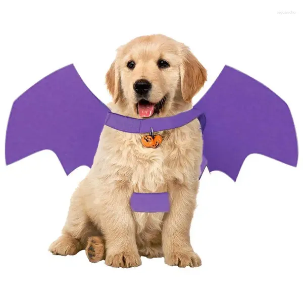 Ropa para perros Alas de murciélago Gato Disfraz de Halloween Trajes para cachorros Vestir ropa Decoración de fiesta