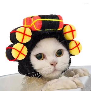 Vêtements pour chiens Bonnet Chapeau Chaud Doux Pet Accessoires de fête d'hiver Chat drôle Tricot pour chats chiens chiot chatons