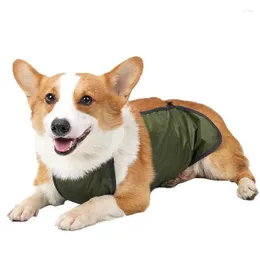 Vêtements pour chiens, bande ventrale respirante, couverture imperméable Anti-sale, vêtements lavables pour animaux de compagnie, fournitures de costumes