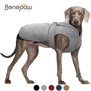 Ropa para perros Benepaw Clima frío Abrigo para perros Invierno Cómodo Perro Cálido Chaqueta polar A prueba de viento Ropa para perros Chaleco para perros pequeños medianos grandes 231024