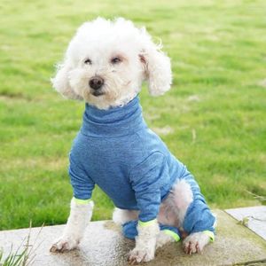 Ropa para perros Ropa grande Cálido Invierno acogedor con coderas para perros Fácil de usar Diseño de jersey Suave Labrador completo