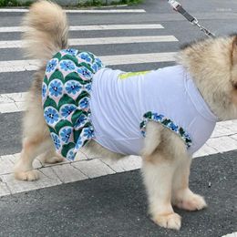 Appareils pour chiens grands vêtements d'été Small Robe Bichon Poodle Schnauzer Samoyed Husky Labrador Golden Retriever Vêtements
