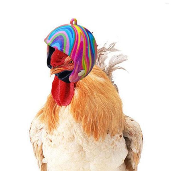 Chien vêtements Bikini pour chiens créatif poulet casques drôle animal mignon poule chapeau oiseau couvre-chef perroquet petit poussin canards trucs