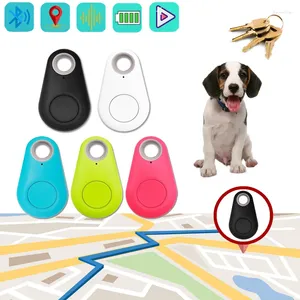 Appareils pour chien Bluetooth Tracker Key Finder GPS Tags Keychain Pet Locator Portefeuille à plage à courte portée Téléphone sans fil ALARM
