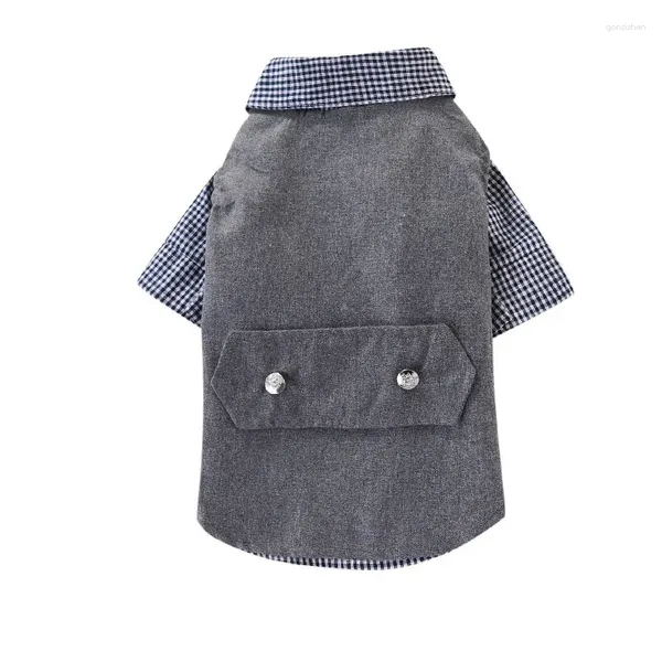 Ropa para perros Ropa para niños Camisa Traje de caballero Chaleco Esmoquin Ropa masculina Traje de boda Traje Pomeranian Poodle Schnauzer Abrigo