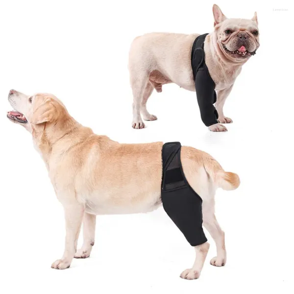 Vêtements pour chiens Bretelles pour la sangle de soutien de la jambe arrière Blessures Genouillère Protection Chiens Joint Pieds Couverture Wrap Accessoire