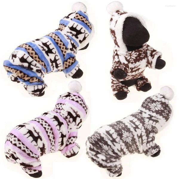Marca de ropa para perros 2024 ropa de mascotas de pijama de pijamas lindo cachorro de algodón suave teddy gato de dormir