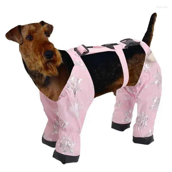 Vêtements de chien Bottillons respirants Leggings de protection de patte avec bottes Chaussures de chat tout temps hiver jour de neige chaussures de chaussée d'été