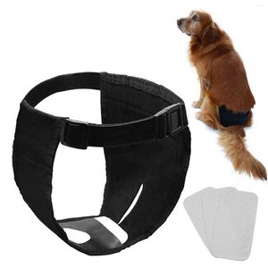 Vêtements pour chiens couche respirante pantalon physiologique confortable sécurité pour animaux de compagnie sous-vêtements réglables pour chiens mâles femelles