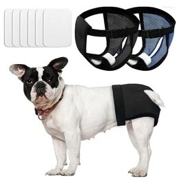 Hondenkleding ademende luiers wasbare fysieke broek verstelbare puppy slipjes mesh vrouwelijke diper tool honden kleding
