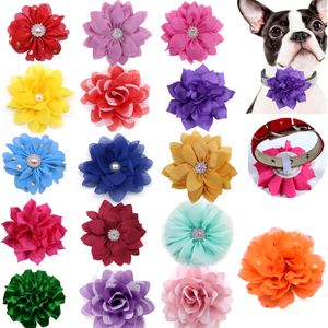 Vêtements pour chiens en vrac FlowerCollar Accessoires Noeud papillon Collier pour animaux de compagnie Fleur pour accessoire 230704