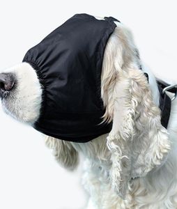 Vêtements pour chiens Casquette apaisante Masque pour les yeux Ombrage en nylon Anxiété pour animaux de compagnie Museau avec les yeux bandés pour le toilettage Anti-mal des transports 23 JulyO25337525