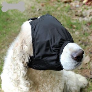 Ropa para perros Gorra calmante Máscara para ojos Nylon Sombreado Pet Anti Ansiedad Bozal Venda para el cuidado Aliviar el mareo por movimiento