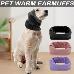 Vêtements pour chiens Apaisant pour les oreilles Couverture Cache-oreilles Confort Gass Hood Protecteur pour animaux de compagnie Chat