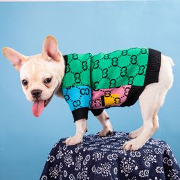 Appareils pour chiens Cardigan G Letter Tride Tide Marque Pet Part Pet Automne et hiver Cat Dog Clothes Diswears Taille du manteau: XS-XXL 2021 DHL