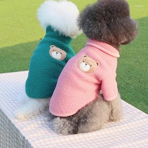 Hondenkleding Cartoon Dierenkleding Winter Hoodie Jas Yorkshire Terrier Pommeren Poedel Bichon Frise Schnauzer Kleding Puppy Outfit