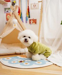 Hondenkleding Kat en kleding Huisdier Herfst Winter Polar Pluche Vierpotige Teddy Klein kostuum