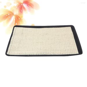 Appareils pour chiens Board Cat Cats Sratch Mat Portable Scratcher Pad Touet Sisal Durable Meubles Sofa Table Protecteur Produits de fournitures pour animaux de compagnie