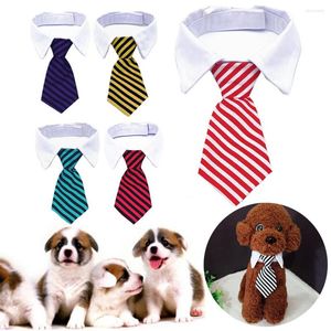 Vêtements pour chiens collier de chat chats cravate formelle smoking noeud papillon réglable sangle de cou accessoires pour animaux de compagnie costume pour mariage noël