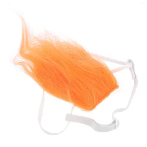 Costume de chat pour chien pour les perruques avec un groupe de bandes élastique - Couleur lumineuse super drôle Headwear Small