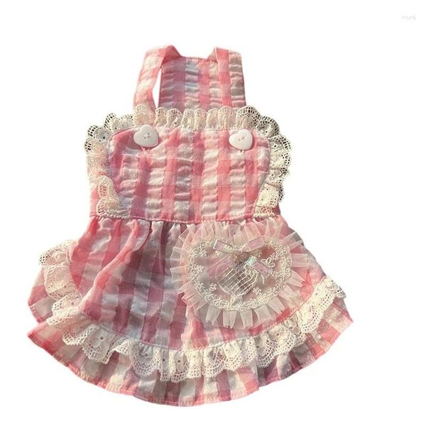 Ropa para perros Vestido de gato Falda de niña Ropa para mascotas de verano Chihuahua York Pomeranian Shih Tzu Maltés Poodle Schnauzer Ropa linda para cachorros