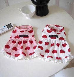 Ropa para perros Vestido para gatos Ropa para mascotas Falda para cachorros Chihuahua Yorkshire Pomeranian Shih Tzu Maltés Bichon Schnauzer Ropa