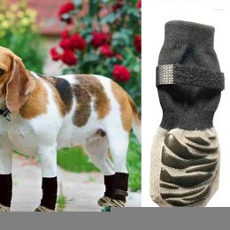 Vêtements pour chiens Chaussettes de chat Protecteur de griffe Protection antidérapante Protection réglable pour animaux de compagnie Protecteurs de poignée pour chiots Petits animaux de compagnie