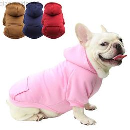 Hondenkleding goedkope hond hoodie winter warme hondenkleding voor kleine middelgrote honden Franse bulldog jas puppy kattenjack chihuahua yorkie huisdier kostuum aa230327