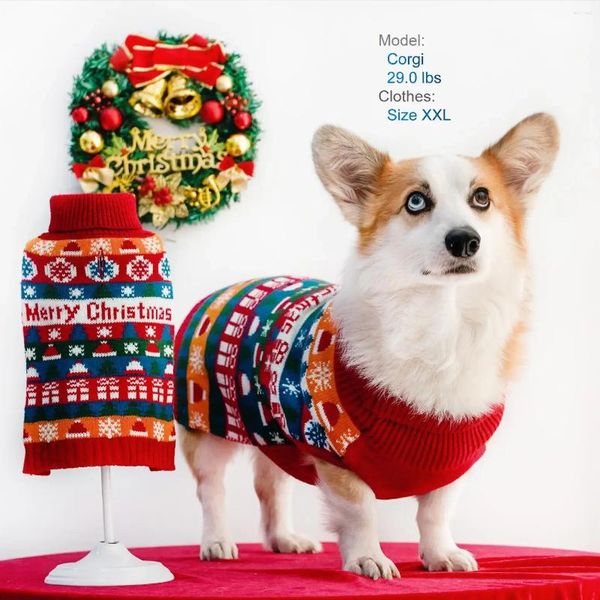 Ropa para perros Navidad Gato Ropa para mascotas Suéter Chaleco Yorkshire Chihuahua Ropa Traje Cosplay Accesorios