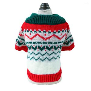 Vêtements pour chiens vêtements de Noël Pulllaon tricoté d'hiver pour les petits chiens chats classiques de tricots pulvérisation chiot Jumper temps froid
