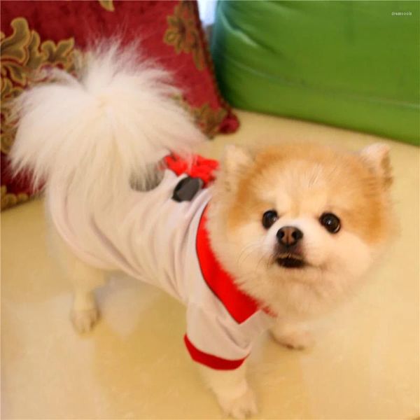 Vêtements pour chiens de Noël vêtements de costume de neige chemises imprimées chihuahua automne t-shirt fête cosplay fournit les fournitures pour animaux de compagnie camisa perro